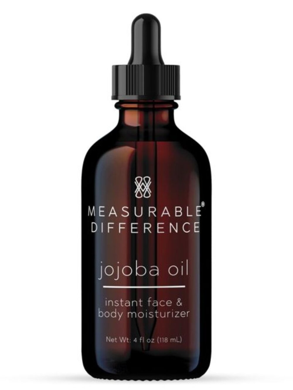 Measurable Difference  Jojoba  Oil Instant Face & Body Moisturizer, 4 Fl Oz